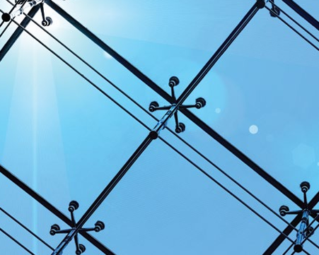 Frameless Spider-Supported Canopies