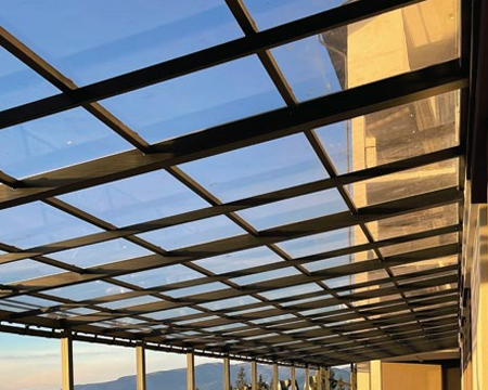 Aluminum-Framed Supported Canopies